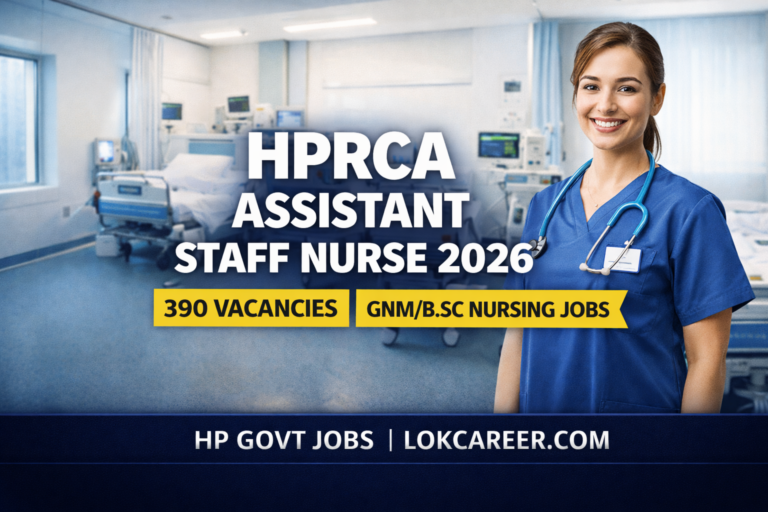 HPRCA Assistant Staff Nurse Recruitment 2026