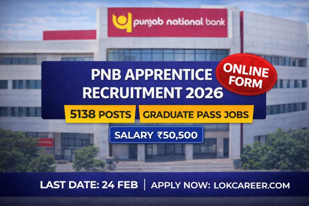 PNB Apprentice Recruitment 2026