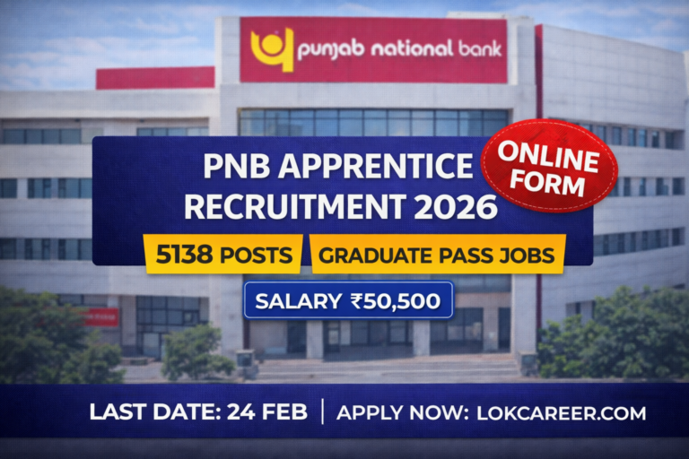 PNB Apprentice Recruitment 2026