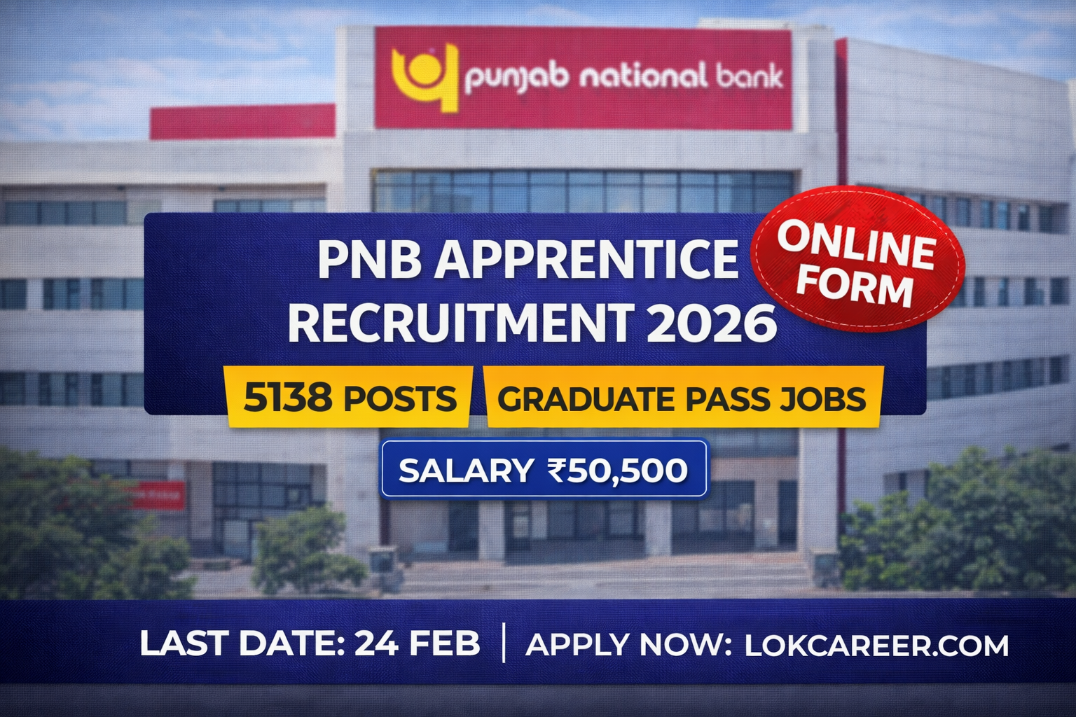 PNB Apprentice Recruitment 2026