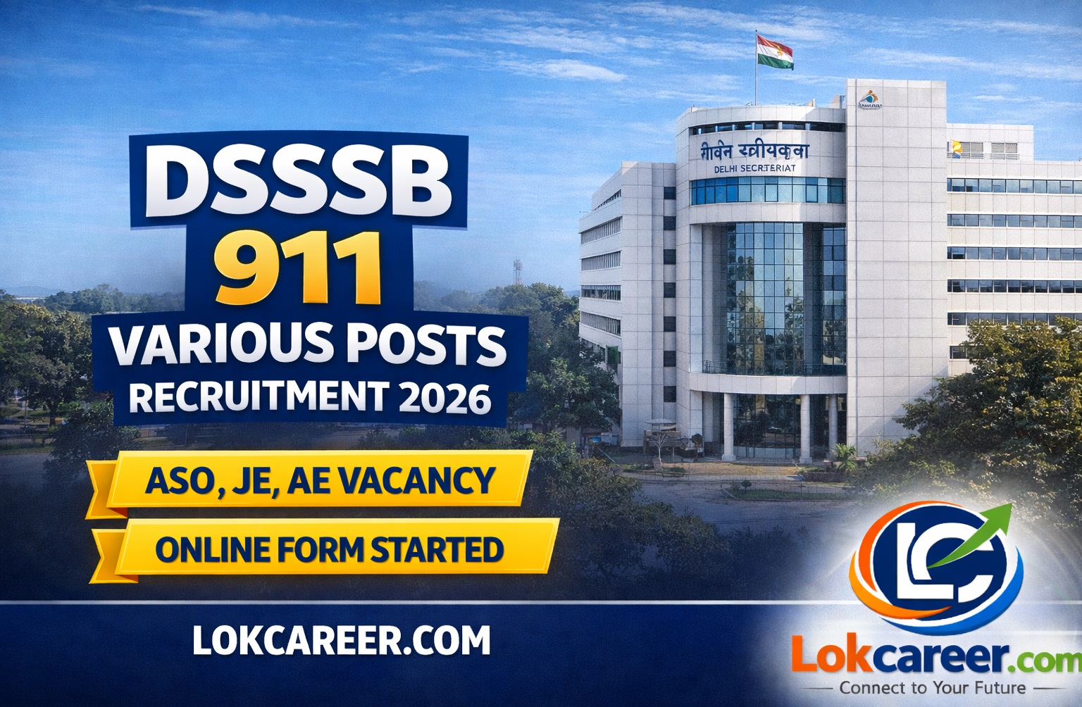 dsssb Recruitment 2026