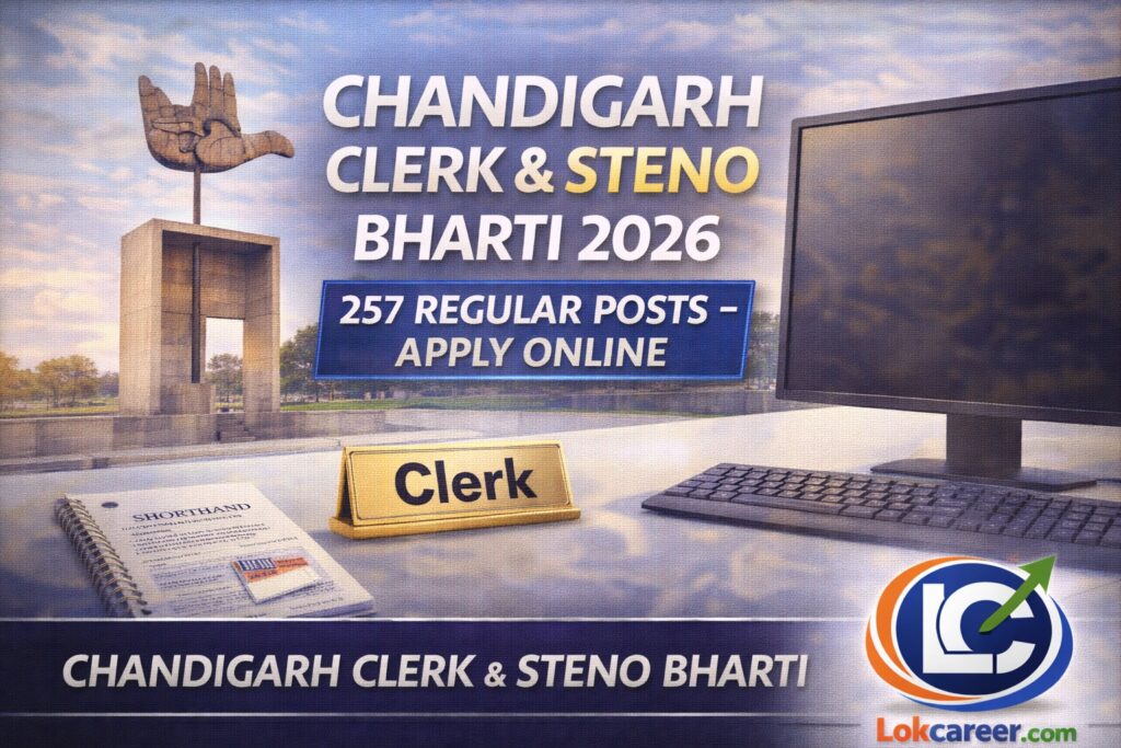 Chandigarh Govt Recruitment 2026