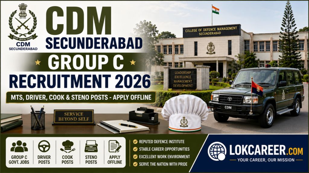 CDM Driver, Cook, MTS, Steno