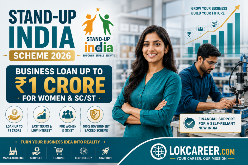 Stand-Up India Scheme Online Registration 2026