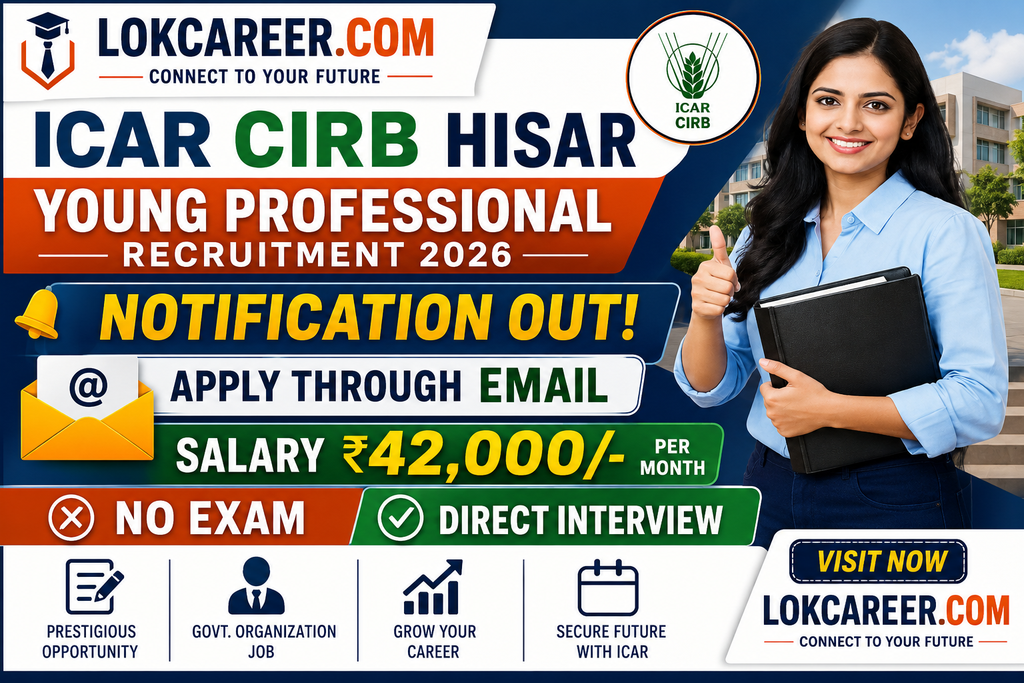 ICAR CIRB Hisar New Bharti 2026 Latest News