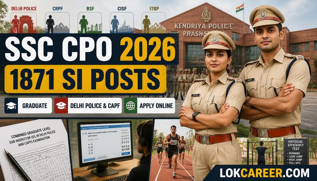 SSC CPO Sub-Inspector Recruitment 2026